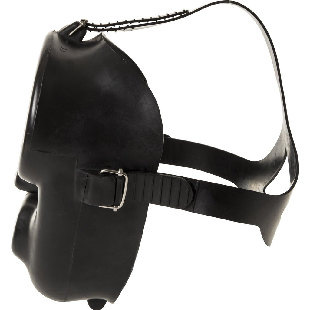 Ist M37 Pegasus Full Face Mask For Commercial Scuba Diving, Low Volume Gear With Octo Attachment (Rubber)