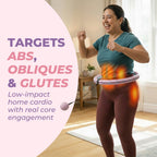 Swiss Activa+ S2 65 In Mproved Xl Size, Has 34 Comfort Links,Waist Size Up To 69-126 Cm |Infinity Hoop, Smart Weighted Hula Hoop