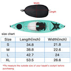 Uceder Waterproof Oxford Cloth Blocking Kayak Cockpit Cover Uv50+ Seal Cockpit Maximum Protection For Your Ocean Cockpit