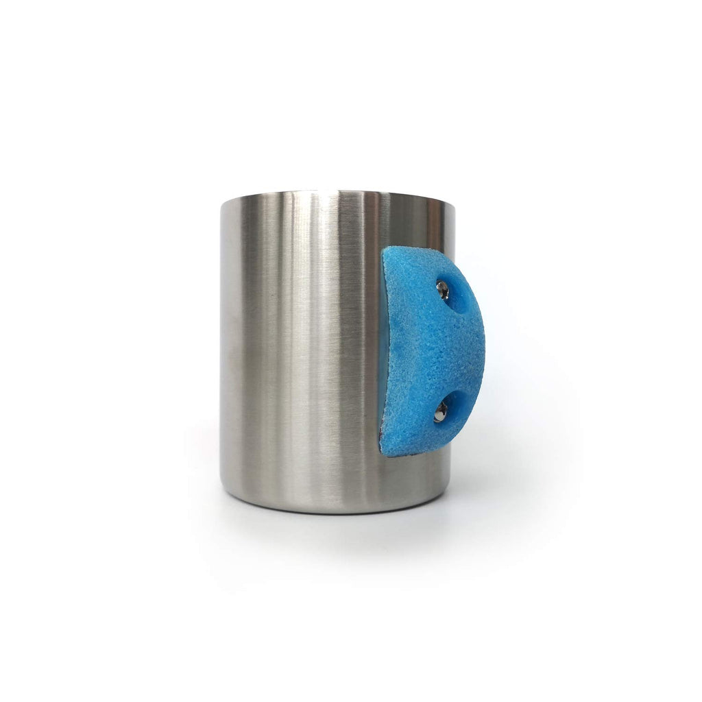 Niceclimbs Stainless Steel Rock Climbing Mug (Blue)