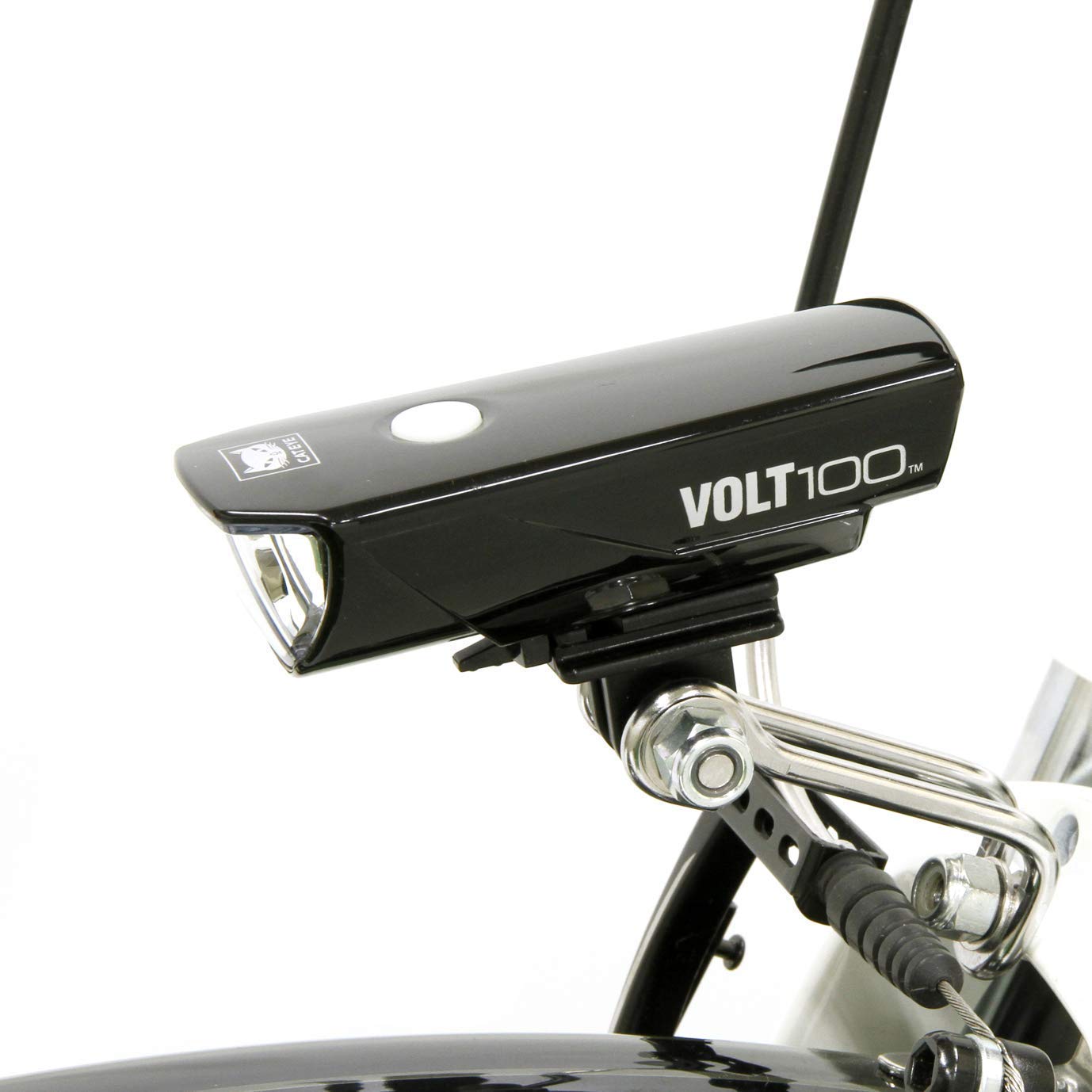 Cateye Center Fork Bracket For Lights Cfb-100 Black