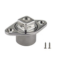 Nrc&Xrc Stainless Steel 316 Marine Grade Boat Fit 1-1/4In Hole Garboard Drain Plug W/Screws & O Ring