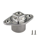 Nrc&Xrc Stainless Steel 316 Marine Grade Boat Fit 1-1/4In Hole Garboard Drain Plug W/Screws & O Ring