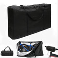 SCULPRIV Travel Bike Bag - Upgraded Portable Folding Bike Bag, Waterproof Transport Storage Bag for 26-29 Inch Mountain Bikes, 5