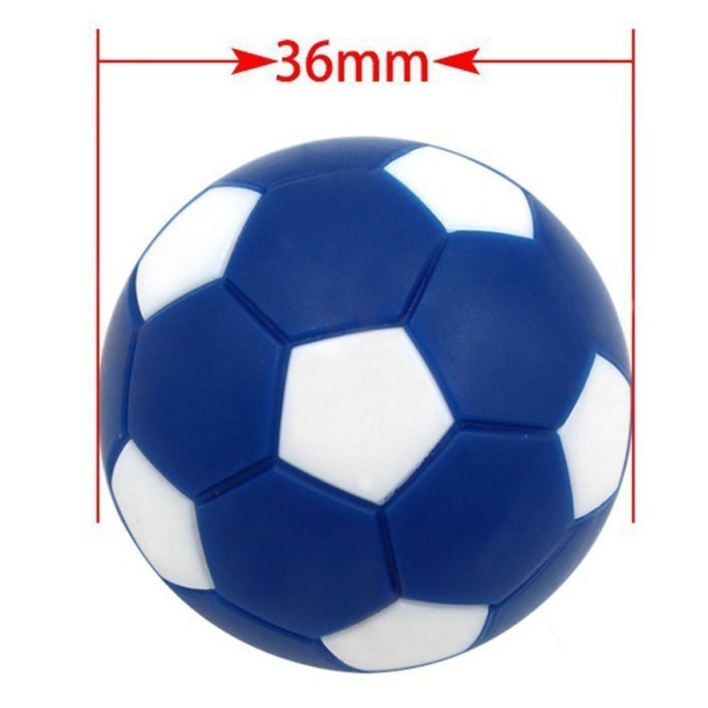 Qtimal 14 Pack Table Soccer Foosballs Replacement Balls, Multicolor 36Mm (1.42'') Official Foosball Tabletop Game Ball, Foosball