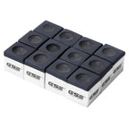 Gse 12-Pack Billiard/Pool Cue Chalks, Billiard Pool Table Accessories For Home/Tournament Use (Black)