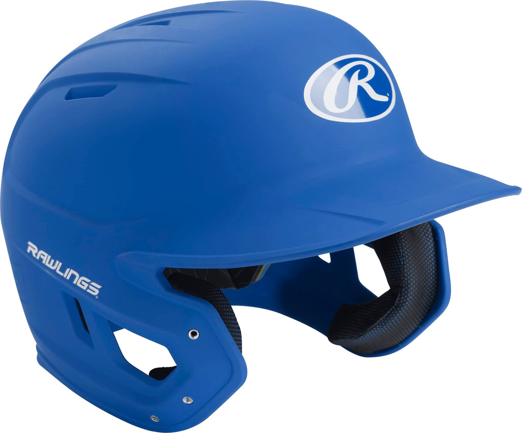 Rawlings Mach-R7-Jr 2019 Mach Baseball Batting Helmet, Matte Royal