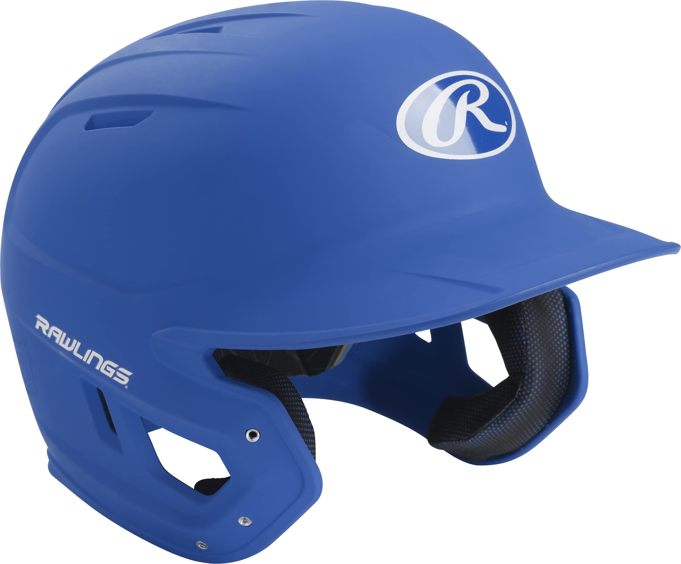 Rawlings Mach-R7-Jr 2019 Mach Baseball Batting Helmet, Matte Royal
