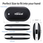Karecel Rechargeable Hand Warmers, Electric Hand Warmer 5200Mah Powerbank Reusable Handwarmers, Portable Usb Hand Warmer Heater