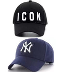 Selloria A Soft Cotton Adjustable Unisex Cap Quick Drying Sun Hat Protection For Men And Women Baseball Caps (Pack Of 2) Multico