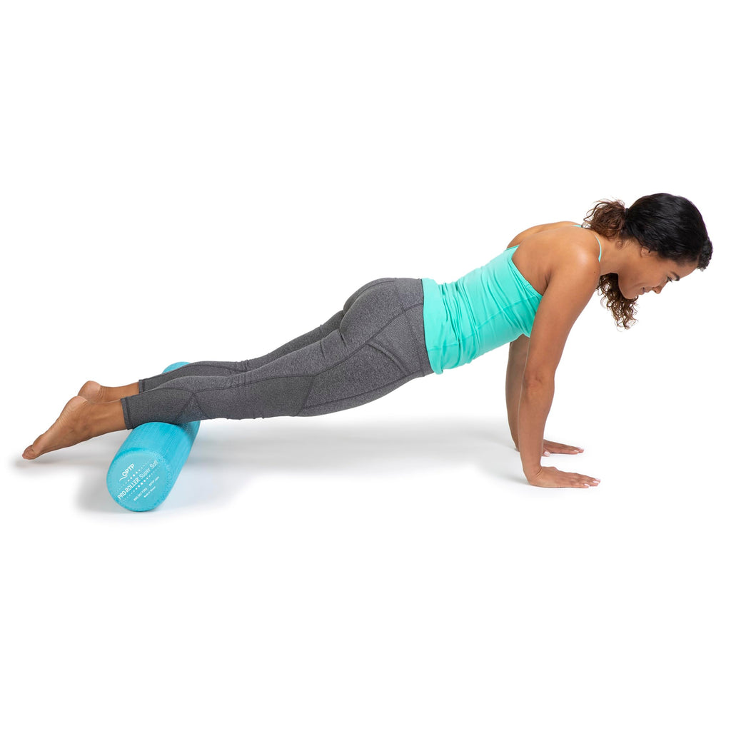 Pro-Roller Super Soft - Optp Foam Roller 36 Inch X 6 Inch - Super Soft Density - Light Blue Low Density Foam Roller For Physical