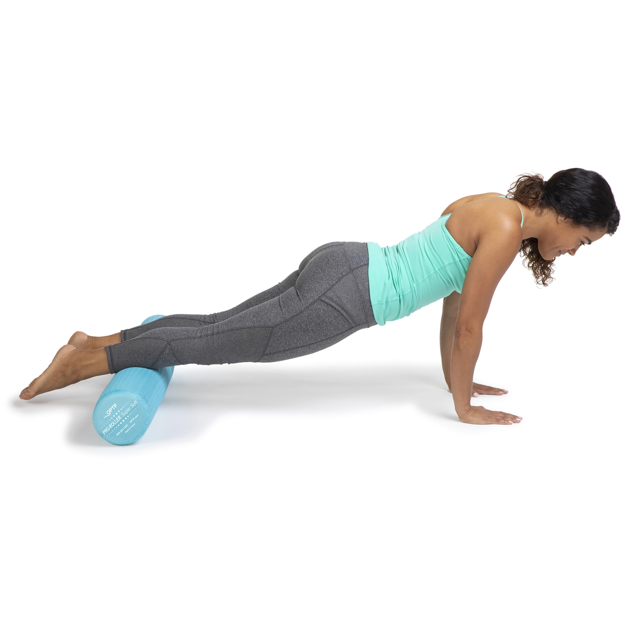 Pro-Roller Super Soft - Optp Foam Roller 36 Inch X 6 Inch - Super Soft Density - Light Blue Low Density Foam Roller For Physical