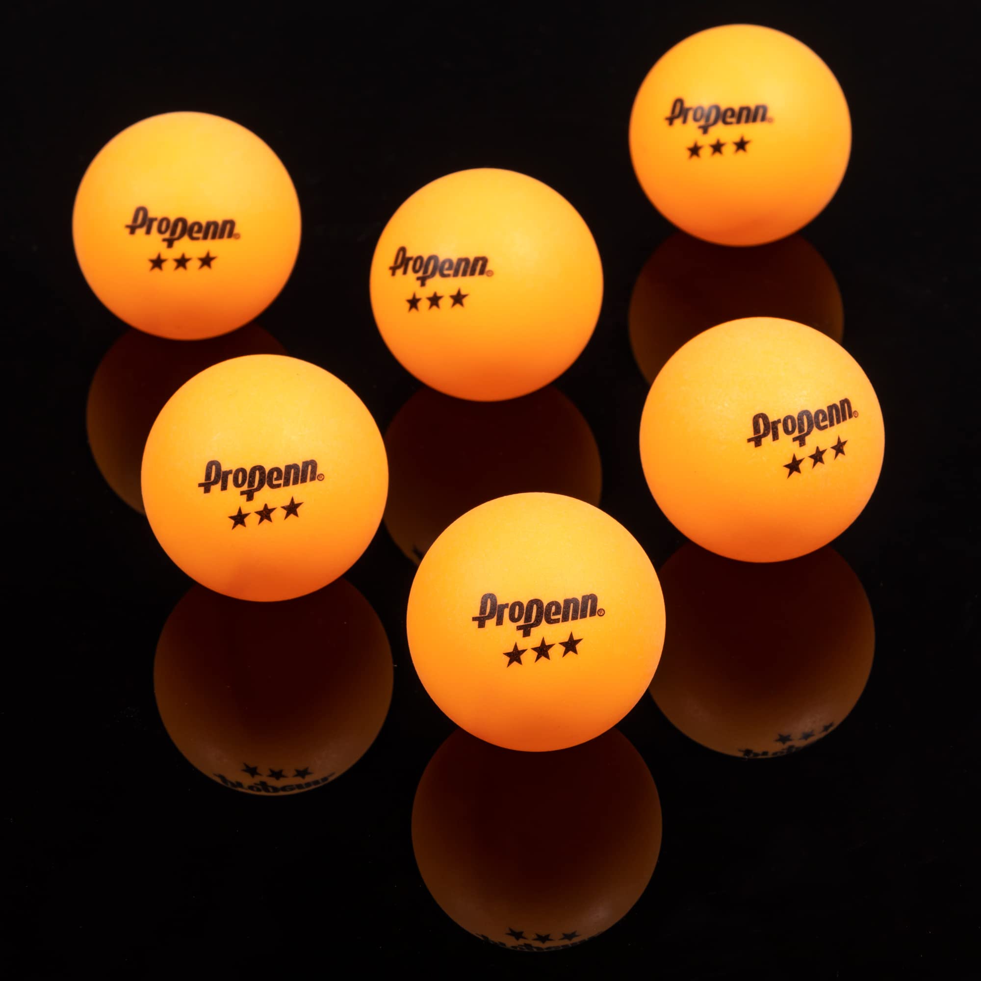 Eastpoint Sports Penn Competition Grade 3-Star Table Tennis Balls - 40Mm - 6 Pack