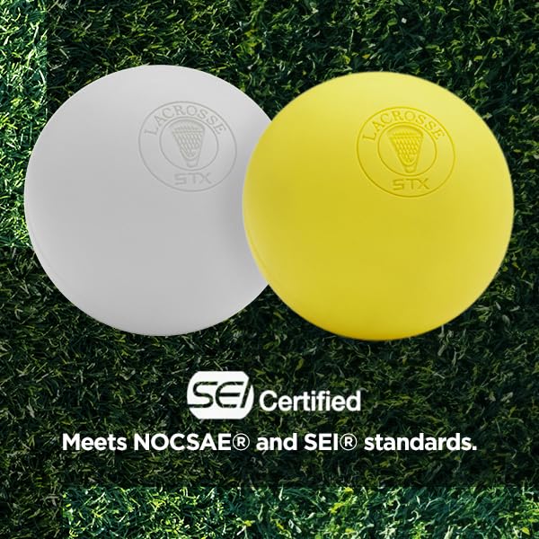 STX Lacrosse Balls Yellow - 12 Pack