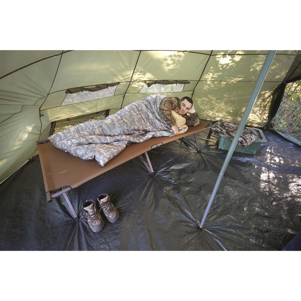 Guide Gear Folding Bed For Camping, Portable Tent Sleeping Cot For Adults, Oversized Heavy Duty, Xl Magnum Cot, 600-Lb. Capacity