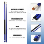 Gse 58'' 2-Piece Fiberglass Graphite Composite Billiard Pool Cue Stick For Men/Women, Billiard Cue Stick For House Or Commercial
