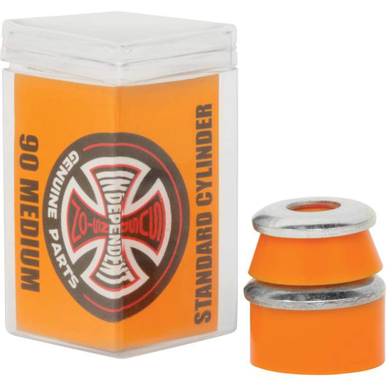 Independent - Standard Cylinder Bushings, Orange, 90A-Medium