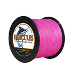 Hercules Braided Fishing Line 2000M 2187Yds 10Lbs-200Lbs Pe Superline 8 Strands (Pink 80Lb/36.3Kg 0.48Mm)