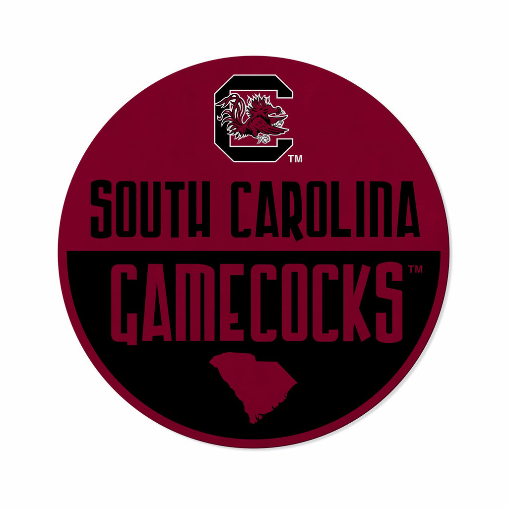 Rico Industries Ncaa South Carolina Gamecocks Classic Shape Cut Pennant - Home And Living Room D  Cor - Soft Felt Ez To Hang 20.