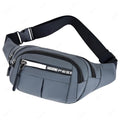 Vyalun Waist Bag For Men Women Travel Handy Hiking Running Pouch With Zipper Adjustable Strap Pack For Documents Money Card Phon