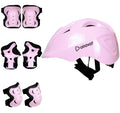 Airavat 7510 Zippy Kids Protective Set Including Helmet Along with Knee Pads, Elbow Pads & Palm Guards (Pink)
