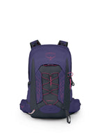Osprey Tempest 11L Womens Lightweight Hiking Backpack - Small Daypack for Travel & Camping, Deep Fig/Hotspot Pink