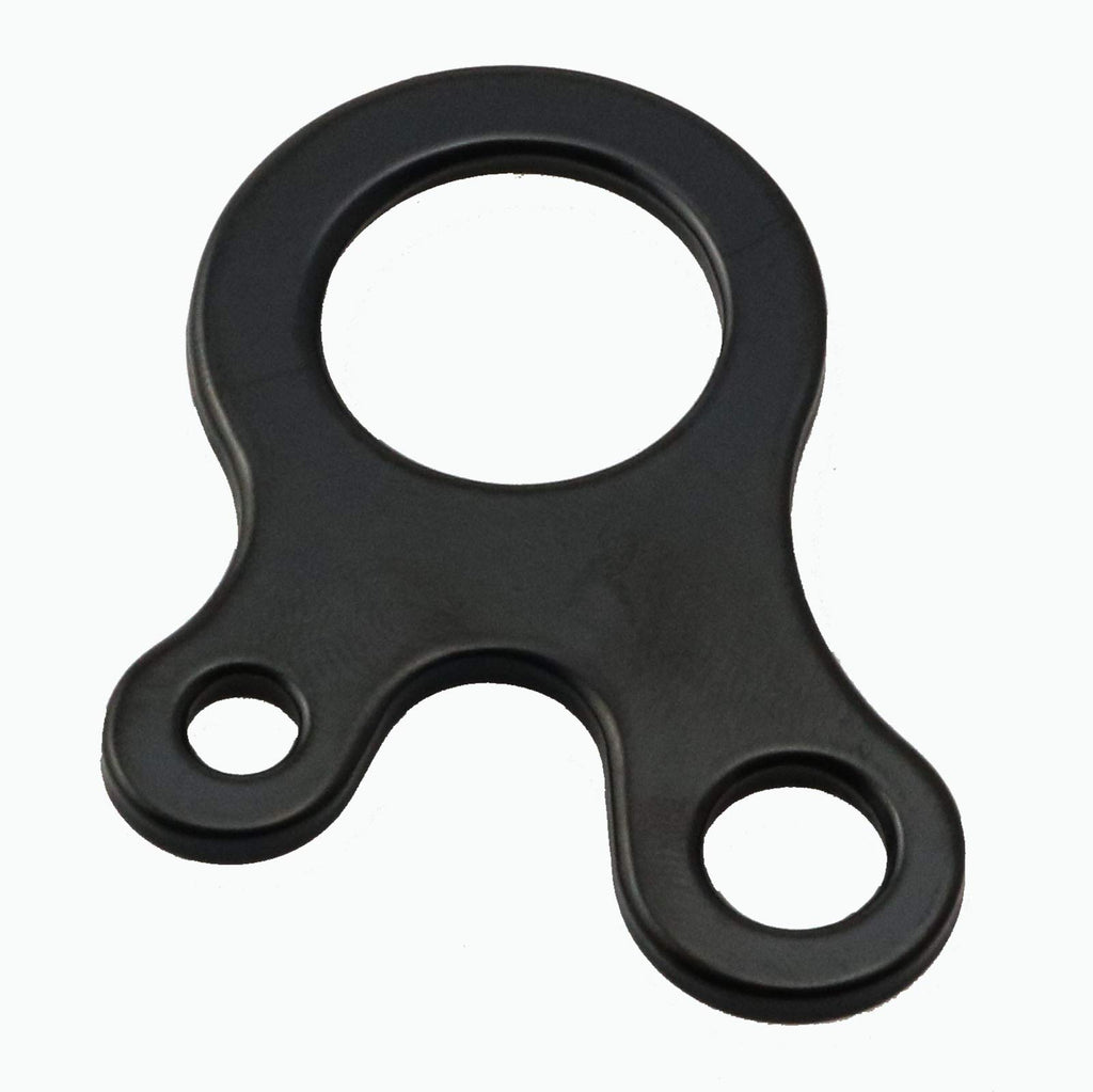 Heyous 6Pcs Stainless Steel 3 Hole Survival Buckle Rope Tensioner Windproof Rope Buckle For Tent Camping Hiking Backpacking Outd
