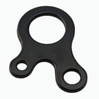 Heyous 6Pcs Stainless Steel 3 Hole Survival Buckle Rope Tensioner Windproof Rope Buckle For Tent Camping Hiking Backpacking Outd