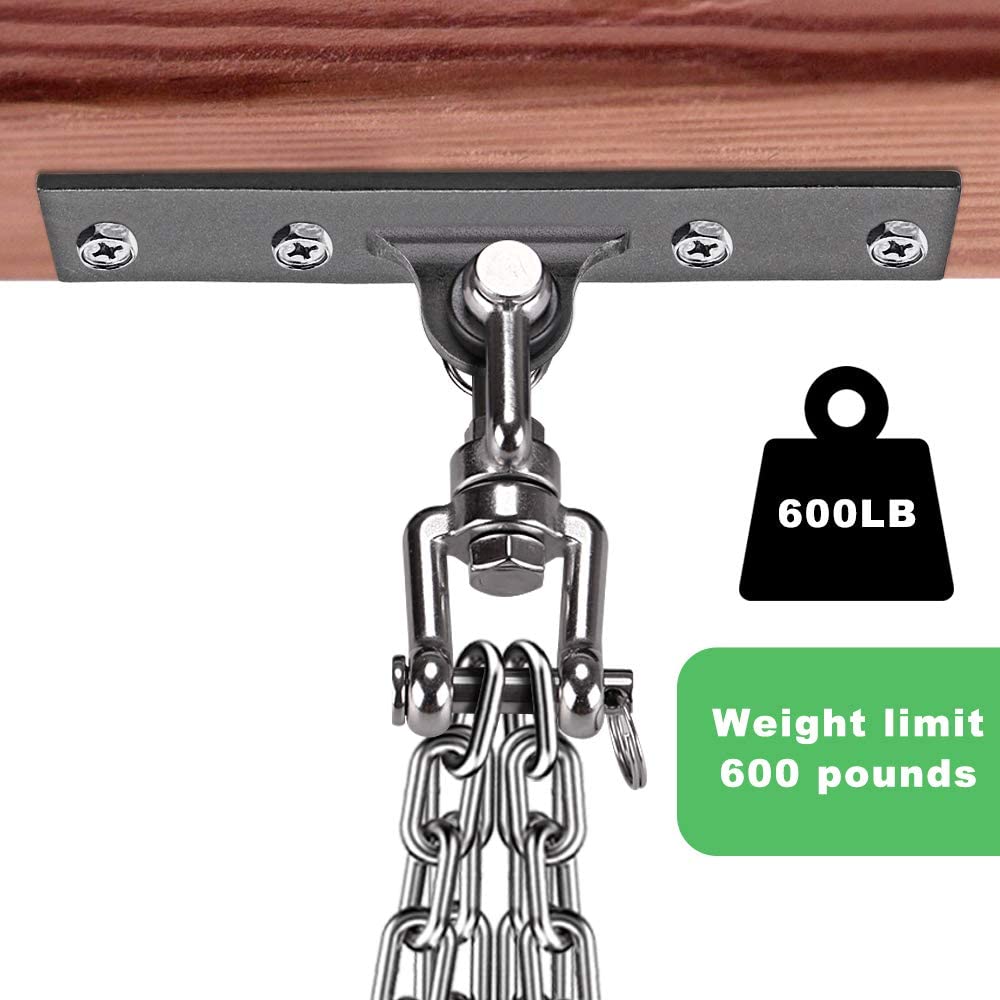 Dolibest Heavy Bag Hanger,Wall Ceiling Mount Hook 360