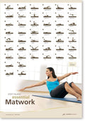 Stott Pilates Wall Chart - Essential Matwork 27.00'' X 39.00''