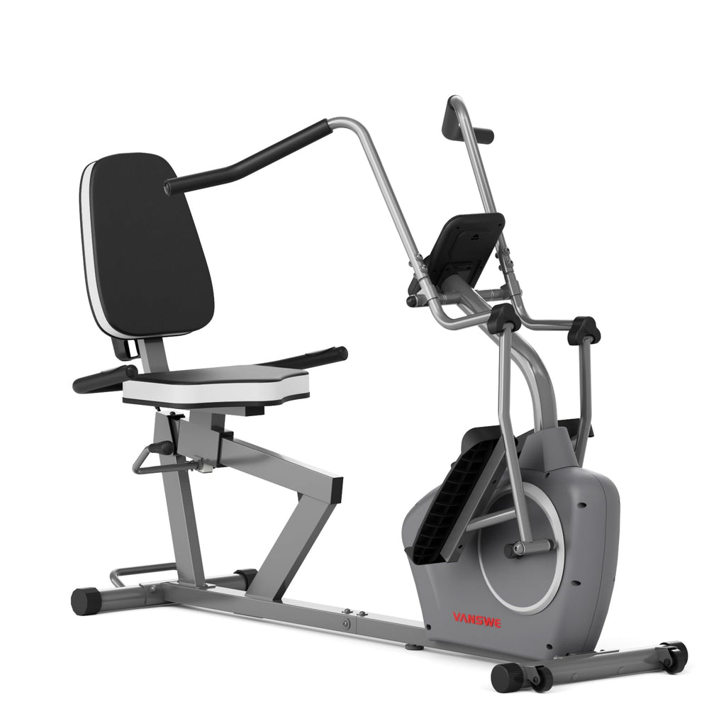Vanswe Recumbent Exercise Bike For Adults Seniors - Recumbent Bikes For Home With Magnetic Resistance, Bluetooth And App Connect