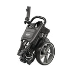 Kvv 3 Wheel Foldable/Collapsible Golf Push Cart Ultra Lightweight Smallest Folding Size, New-Version Scorecard Holder Umbrella H