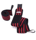 Inzer Iron Z Wrist Wraps (Pair) - Powerlifting Weightlifting Strength Training (20'' - Medium)