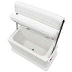 Wise 8Wd437Ss-784 Offshore Swingback Cooler/Storage Seat, Brite White, 62 Qt.