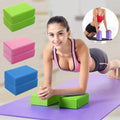 Gbex Yoga Block Eva Foam Yoga Brick Sports Fitness Workout Pilates Brick For Exercise, Yooga, Meditation, Home Gym Workout Exerc