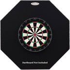 Dart-Stop 36 Inch Black Octagon Pro Dart Board Back Board  Wall Protector  Dartboard Surround