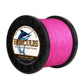 Hercules Braided Fishing Line 1500M 1640Yds 10Lbs-200Lbs Pe Superline 8 Strands (Pink 120Lb/54.5Kg 0.58Mm)