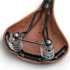 Brooks Saddles B67 S Bicycle Saddle (Women'S, Chrome Springs, Antique Brown)