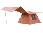 Kazoo Instant Camping Tent (4P Coffee)