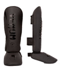 Venum Challenger Kids Shin Guards - Black/Black - L