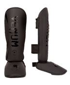 Venum Challenger Kids Shin Guards - Black/Black - S