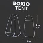 Boxio - Tent : Pop Up Portable Camping Shower And Camping Toilet Tent - Outdoor Camping Gear And Camp Shower Solution