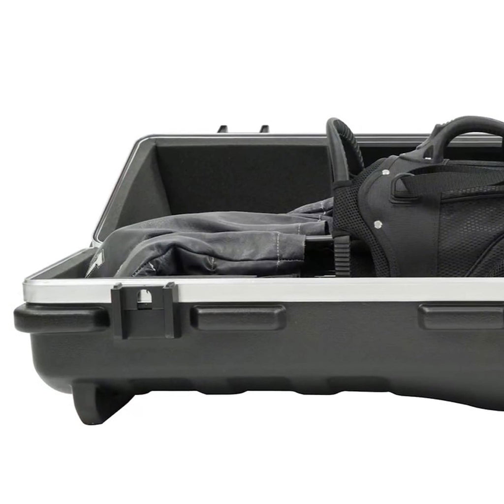 Skb Cases 2Skb-4814W Ata Deluxe Hard Plastic Golf Bag Travel Storage Case With Wheels For Cart Bags, Carry Bags, And 48 Inch Lon