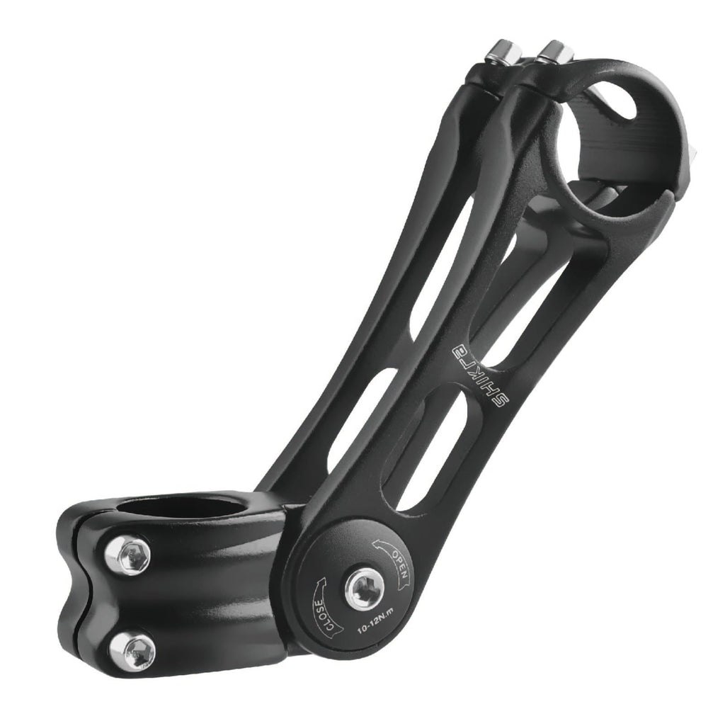 Yapjeb Bike Stem 31.8 145Mm 85 Degree Adjustable Bike Stem Mountain Bike Stem Short Handlebar Stem Riser For Bicycle, Road Bike,