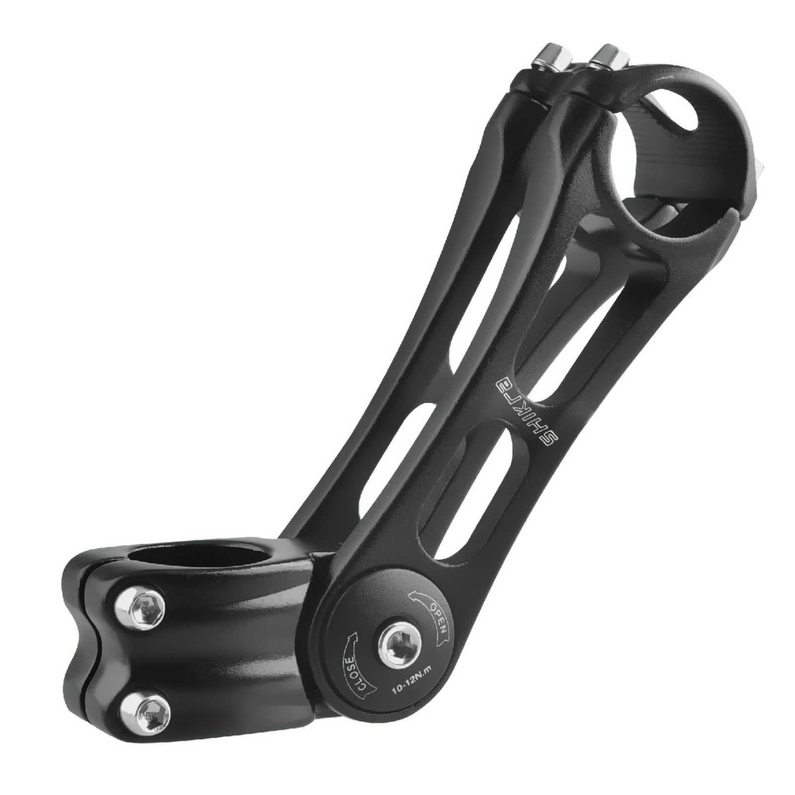 Yapjeb Bike Stem 31.8 145Mm 85 Degree Adjustable Bike Stem Mountain Bike Stem Short Handlebar Stem Riser For Bicycle, Road Bike,