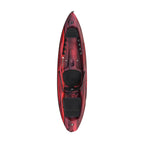 Pelican Seek 100X - Recreational Sit on top Kayak - Garnet - Lightweight Smart Design - Adjustable Ergoform Seating System - 10 