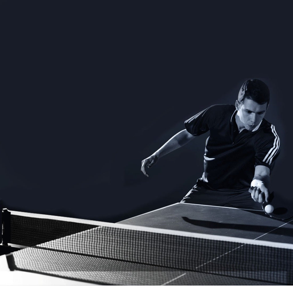 Uxcell Nylon Foldable Pingpong Sport Meshy Table Tennis Replacement Net White Black