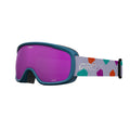 Giro Buster Kids Snow Goggle Teal Painted - Amber Pink