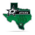 Rico Industries Nhl Dallas Stars State Shape Shape Cut Pennant - Home And Living Room D  Cor - Soft Felt Ez To Hang