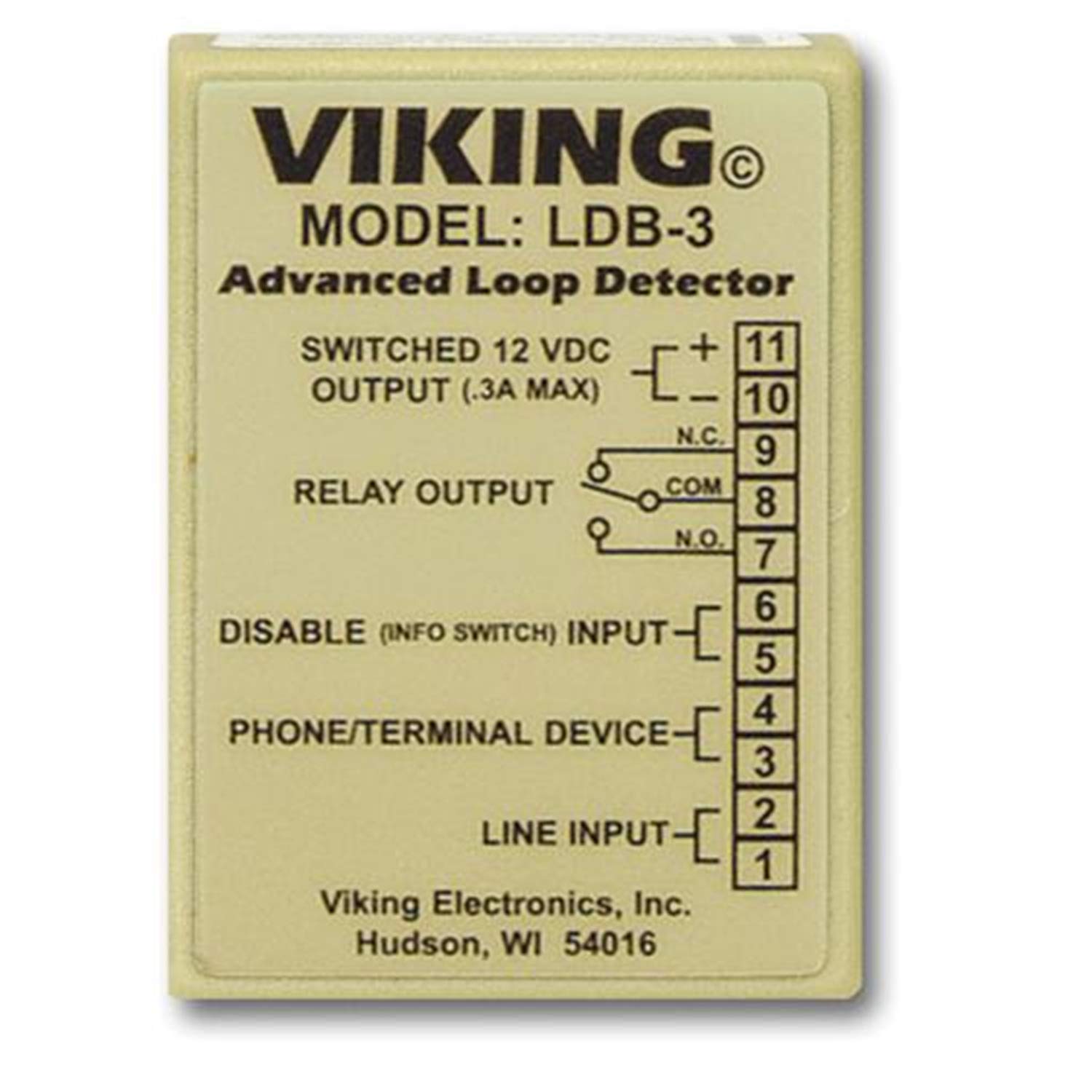 Valcom V-9925A Loud Warble Ringer Horn